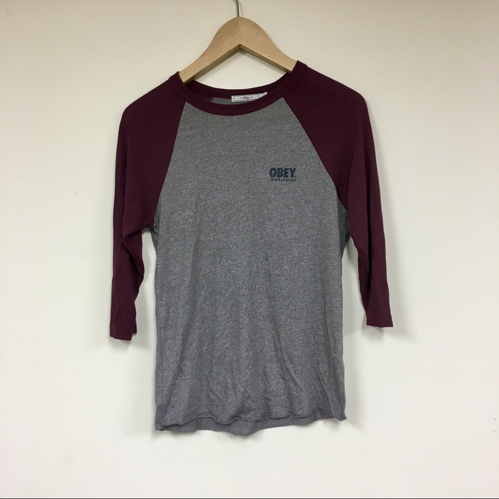 Obey Baseball Tee